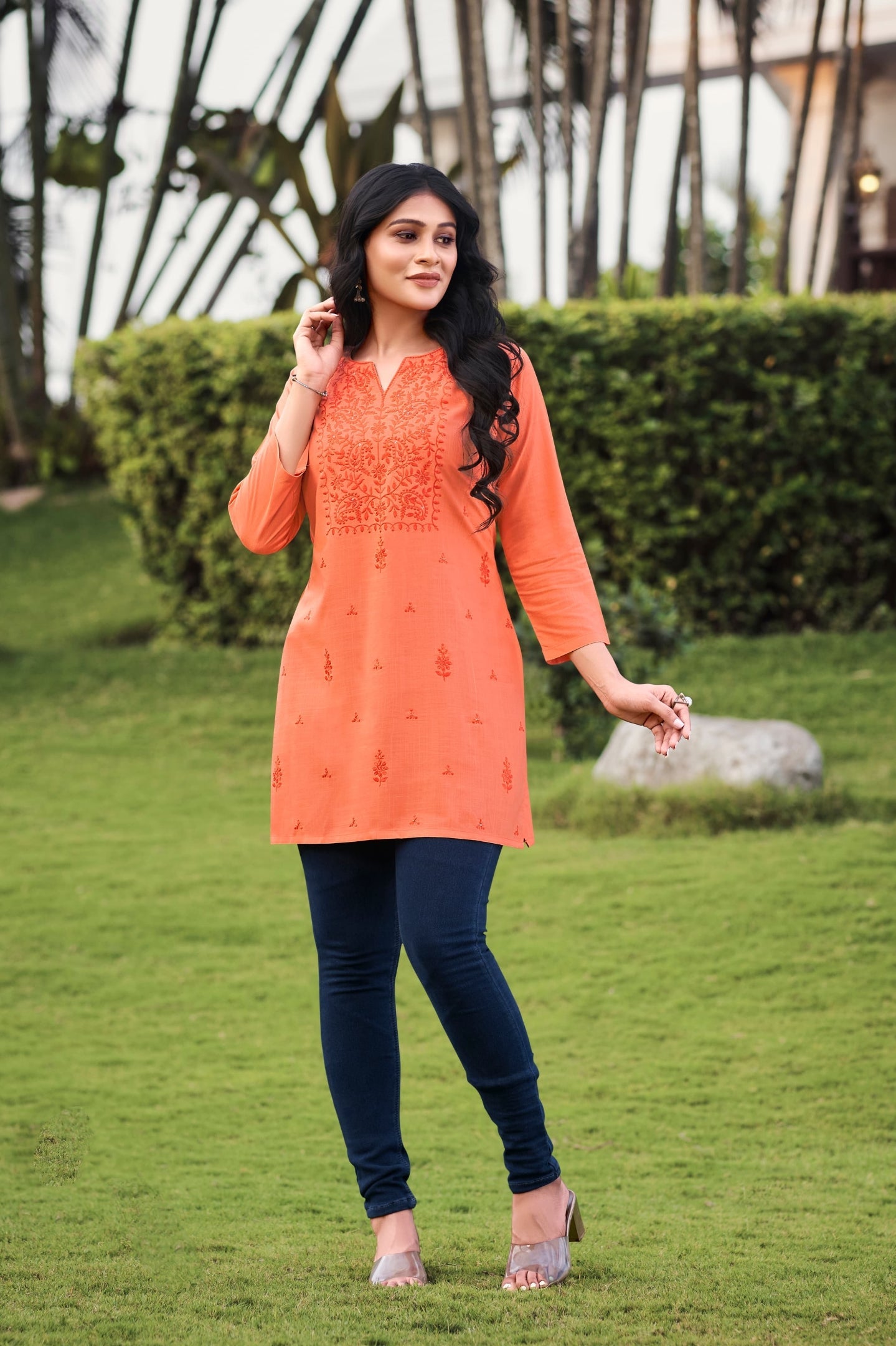 Buy Short Kurti for Jeans online at Best Prices in India-VogPap