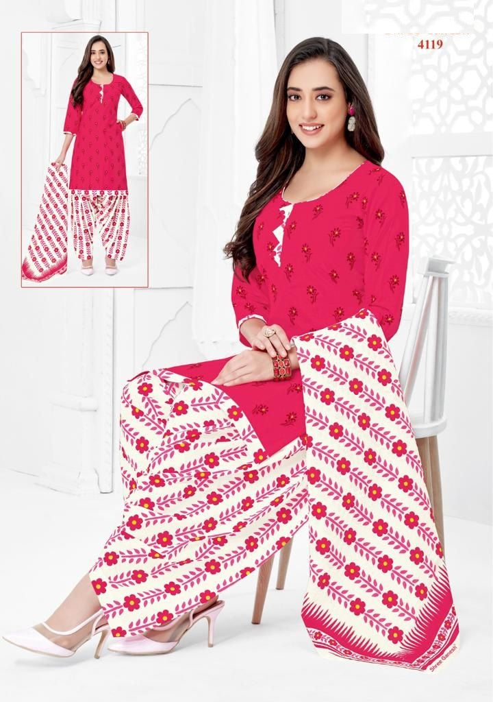 Cotton Fully Stitched Suit - 4119