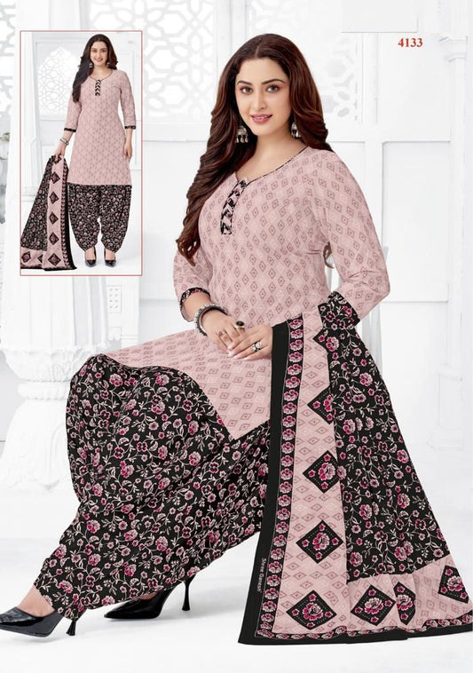 Cotton Fully Stitched Suit - 4133